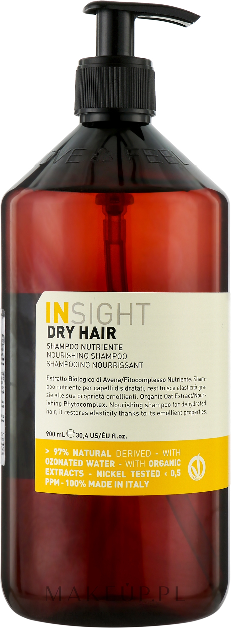 insight sebum control shampoo szampon do włosów przetłuszczających 500ml