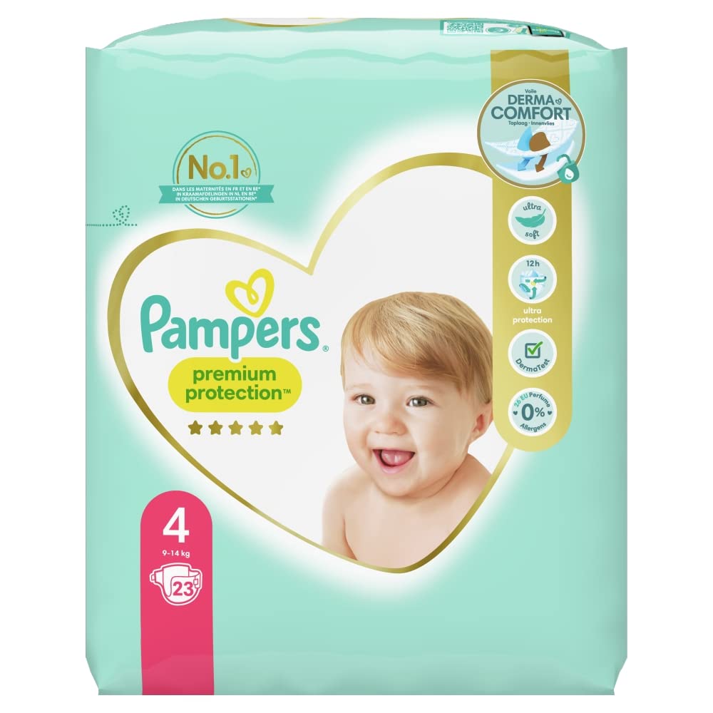 pampers premium protection 4