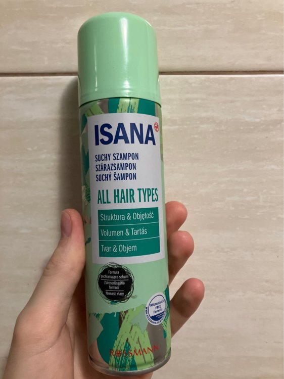 isana suchy szampon limited efekt
