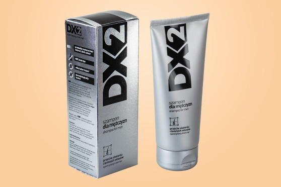 szampon dla mężczyzn na siwe włosy dx2