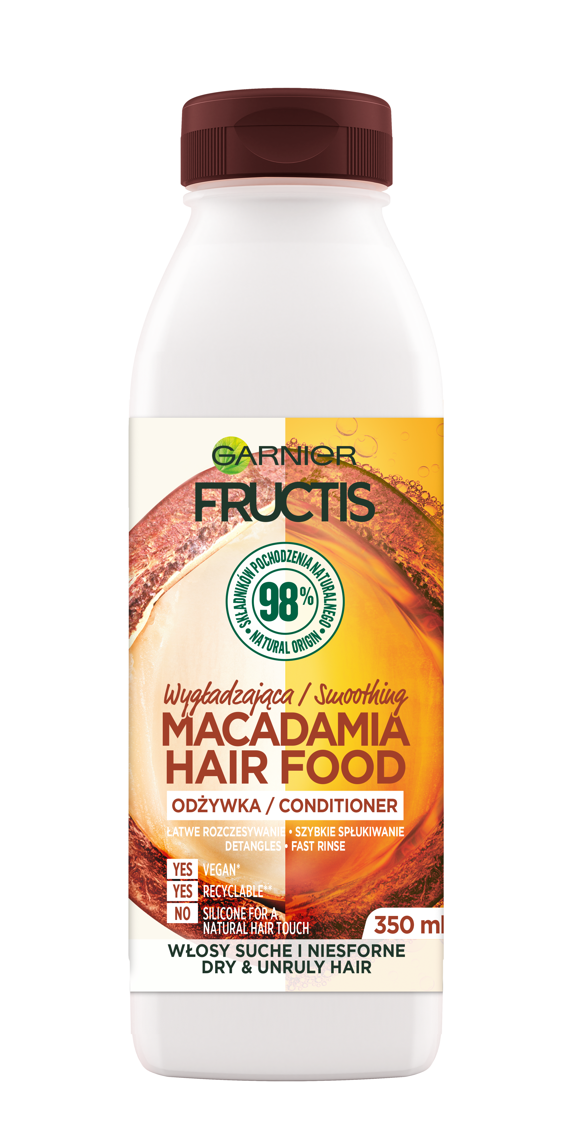 odżywka do włosów garnier fructis hair food