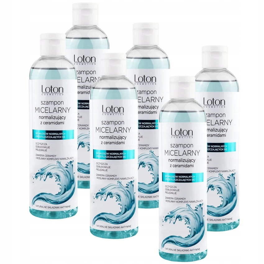 loton szampon micelarny normalizujący z ceramidami
