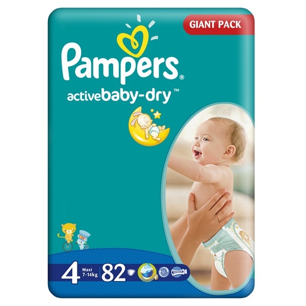 pieluszki pampers active baby dry