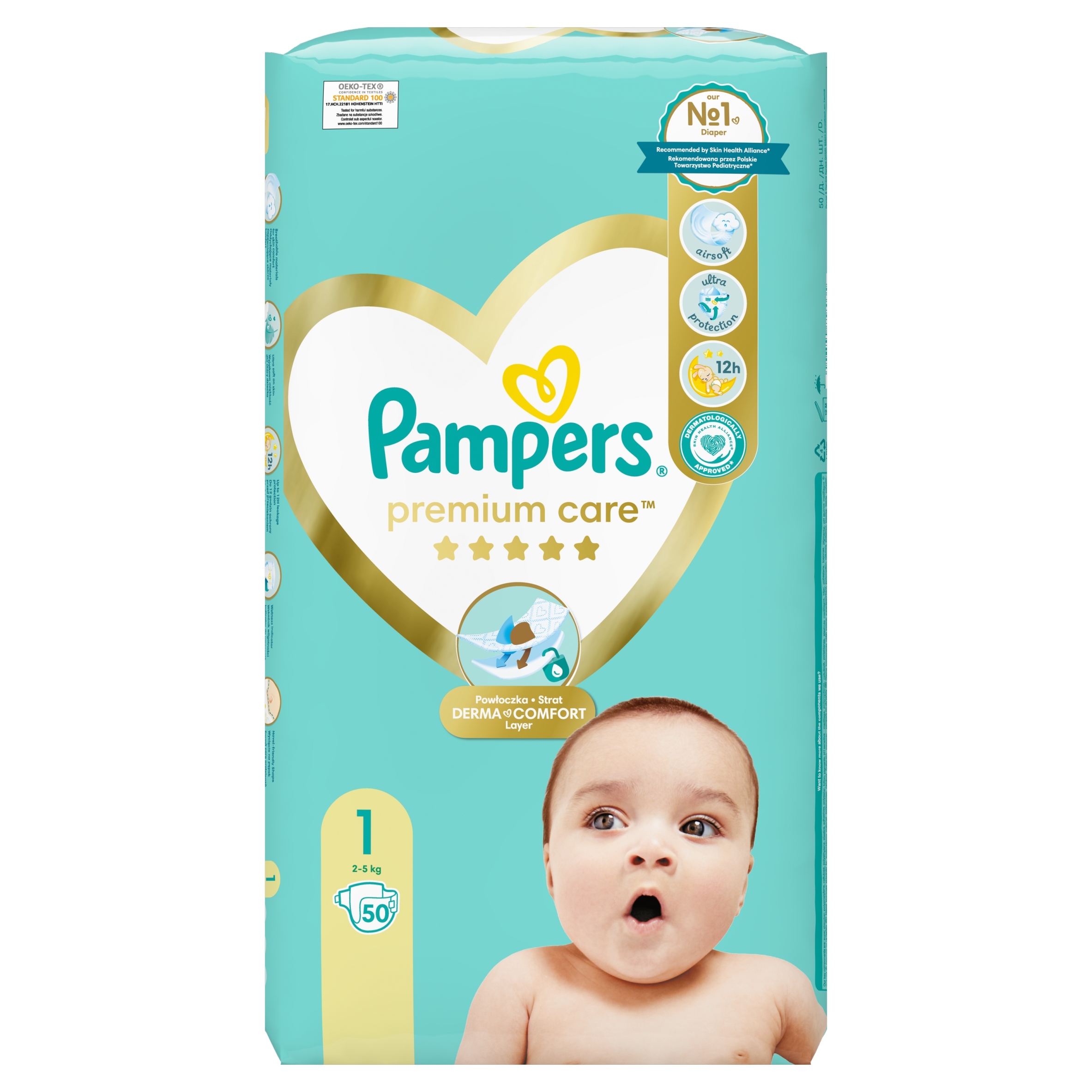 pampers premium care 1 78 szt