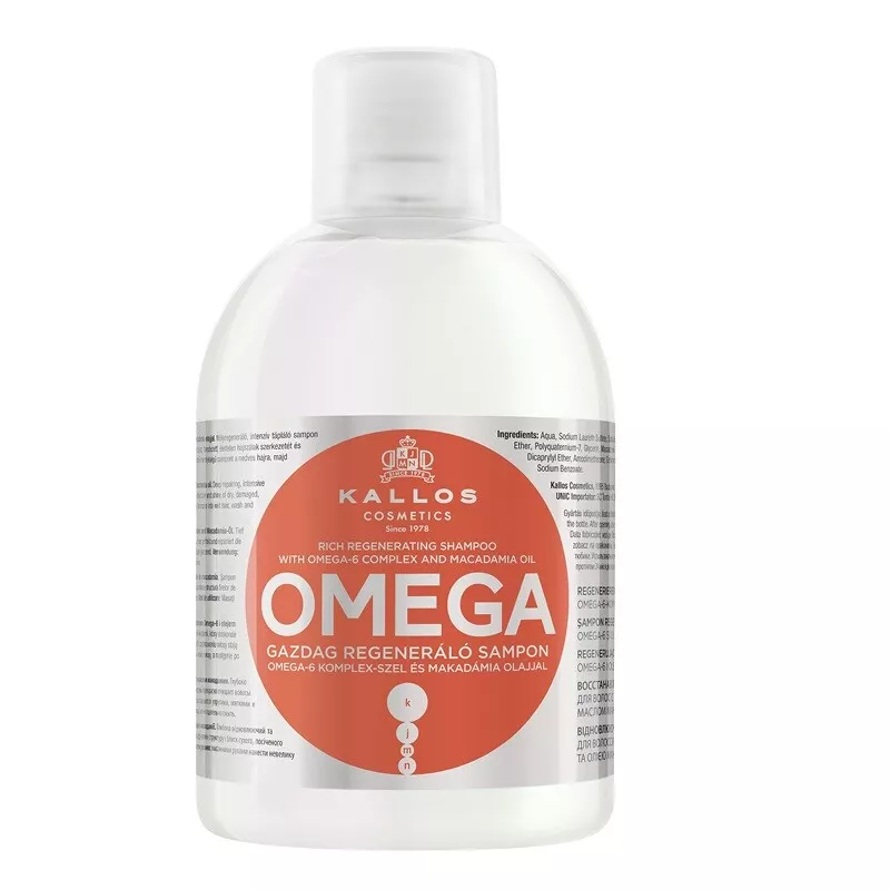 kallos kjmn omega szampon do włosów