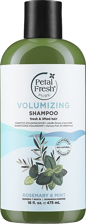 petal fresh szampon zwiększający objętość włosów rozmaryn i mięta