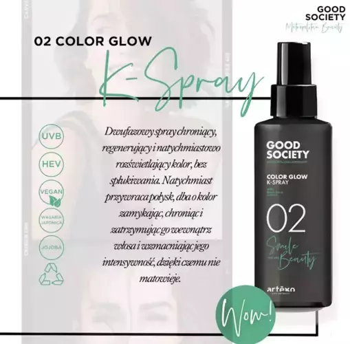 odżywka do włosów farbowanych spray