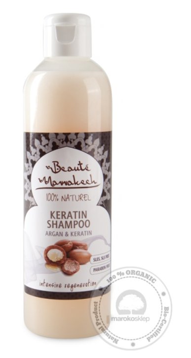 beaute marrakech szampon arganowy z keratyną