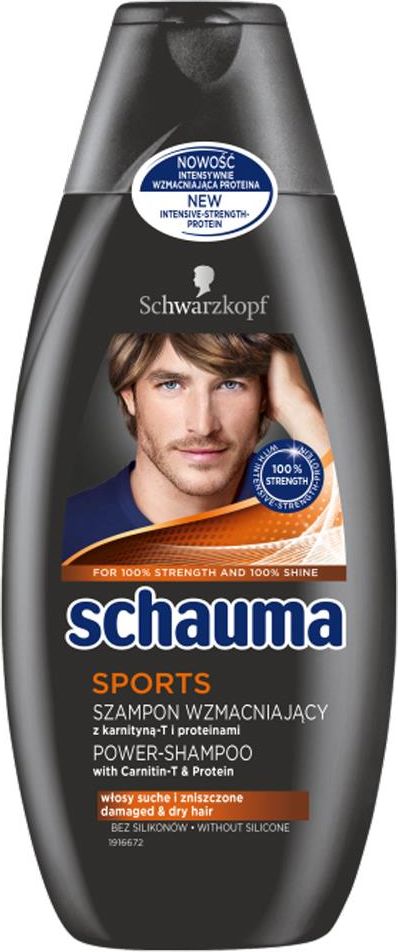 schwarzkopf 3dmen szampon na porost włosów dla mężczyzn 1000ml