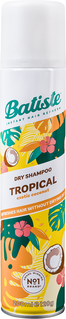 batiste dry shampoo tropical suchy szampon do włosów 200 ml