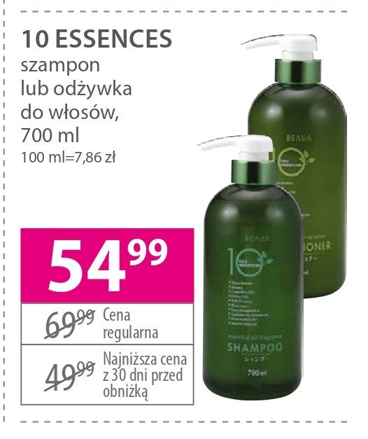 beaua 10 essences szampon ceneo