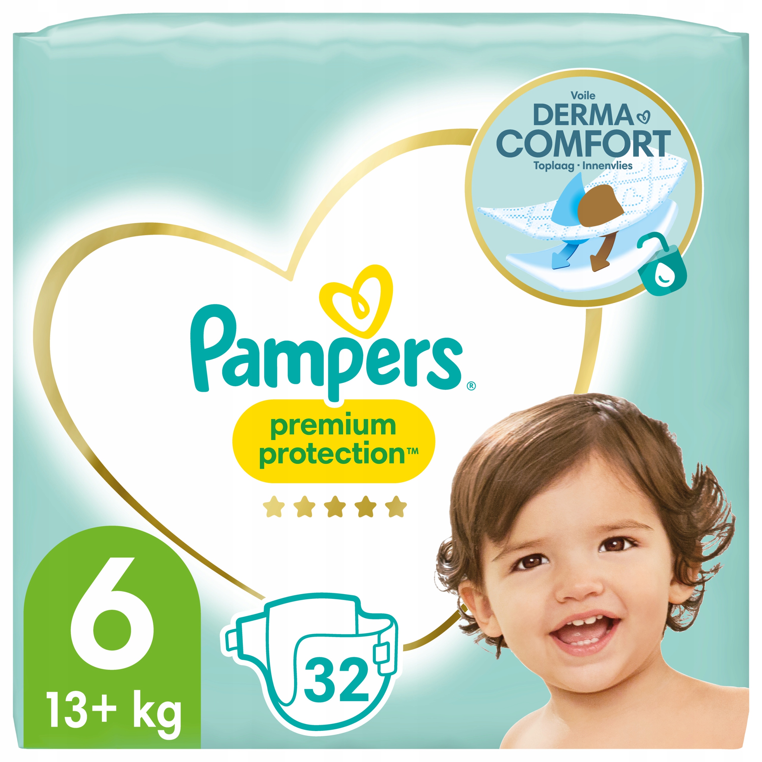 pampers 6 32 sztuki