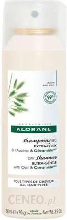 klorane szampon suchy w aerozolu na bazie owsa 150 ml