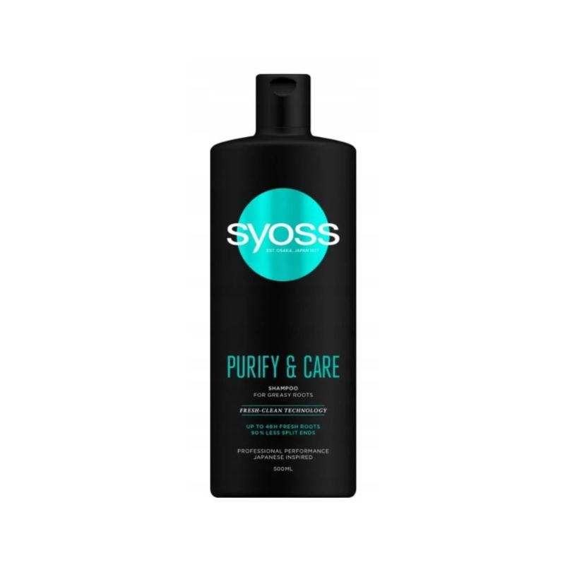 syoss purify & care szampon