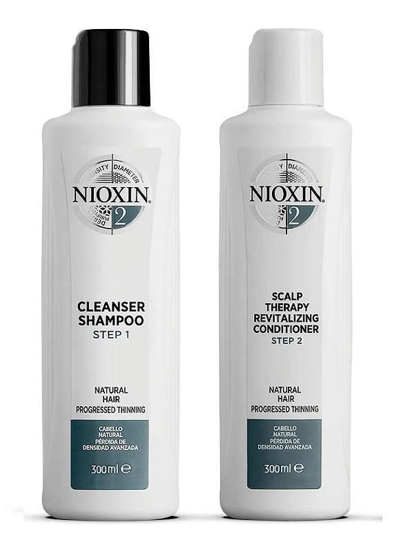 nioxin 2 zestaw duo 2x 300ml szampon odżywka
