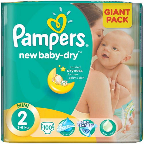 pampers active baby 2 giant pack