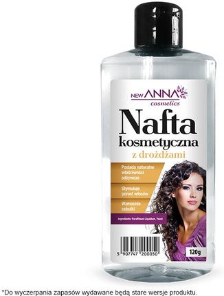 anna kerosene szampon do włosów z nafta kosmetyczna drozdzami jajkiem