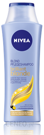 nivea brilliant blonde szampon do włosów blond