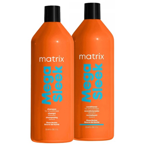 matrix total results mega sleek shampoo szampon wygładzajacy 1000 ml