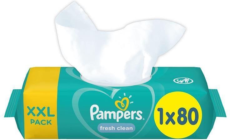 chusteczki nawilżane pampers 80 szt cena