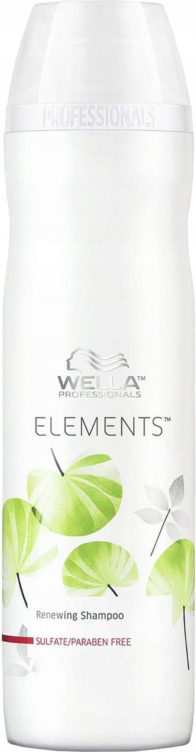 wella elements szampon regenerujący bez siarczanów