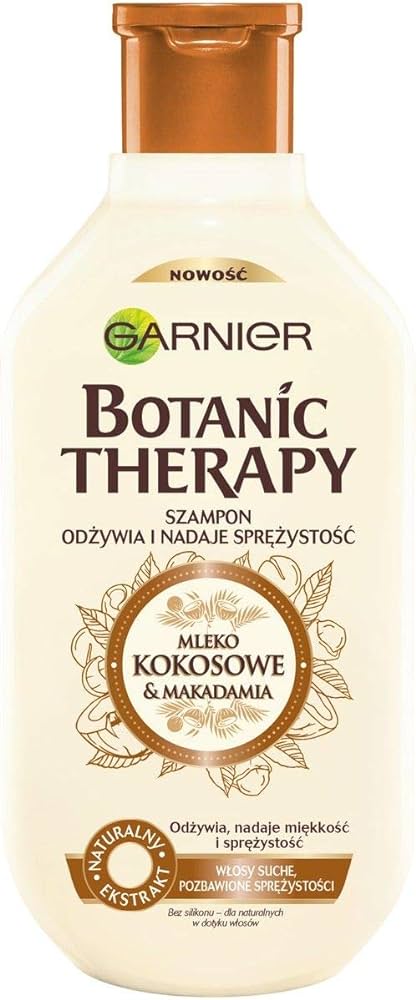 garnier botanic therapy szampon z mlekiem kokosowym