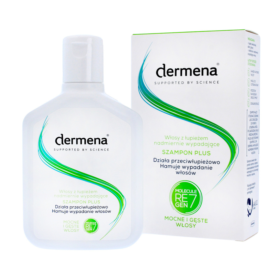 dermena plus szampon przeciwłupieżowy 200ml