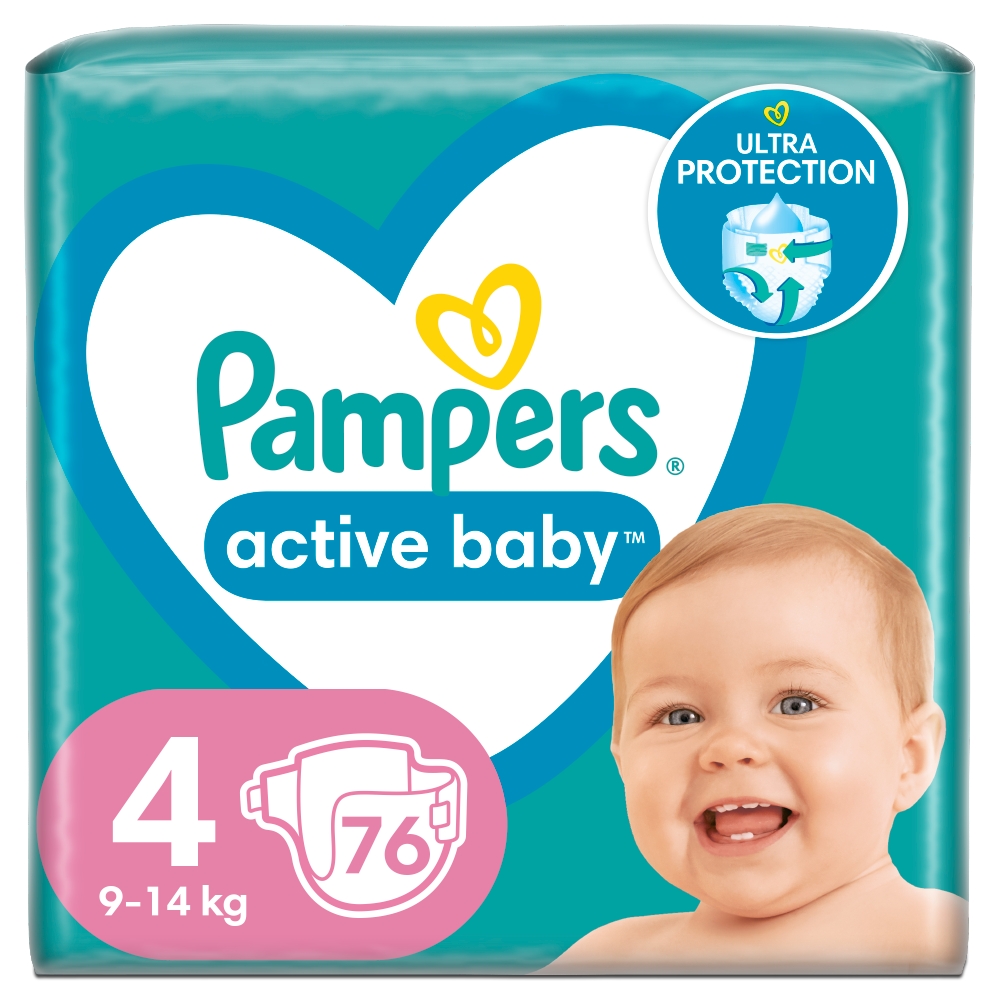 pampers active baby 4 gemini crna