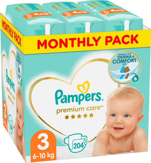 pieluchy pampers 3 midi