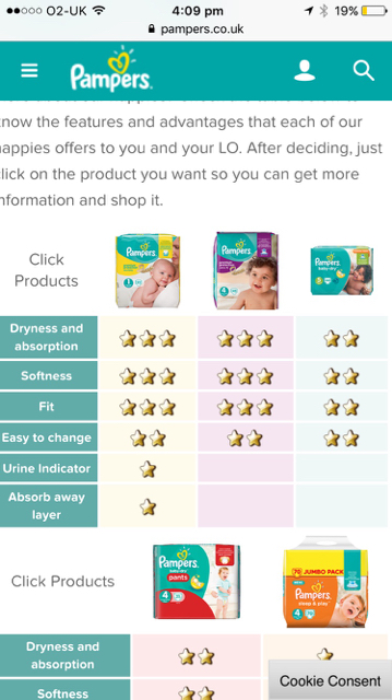 pampers new baby dry a pampers premium care