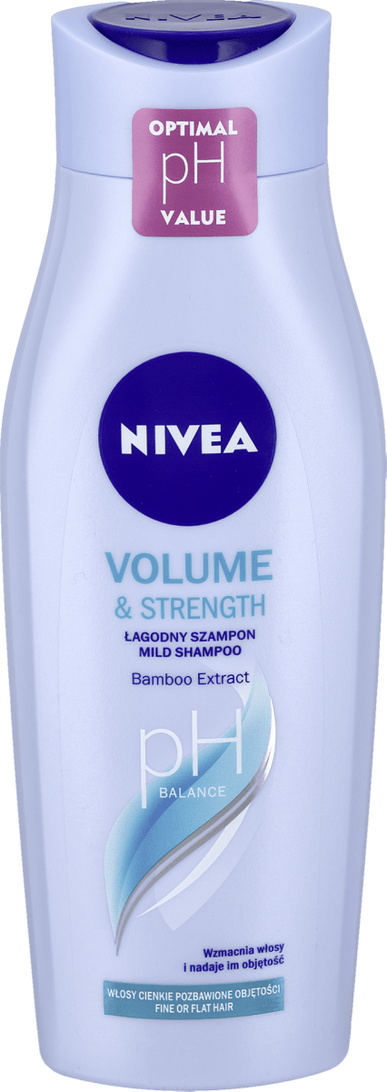 szampon nivea niebieski przezroczysty cienkie wlpay