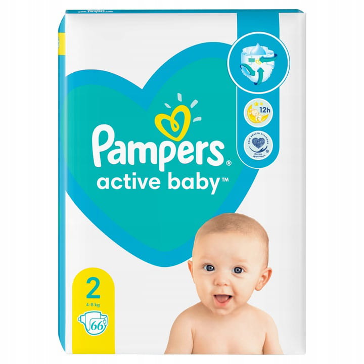 pampers 2 66szt