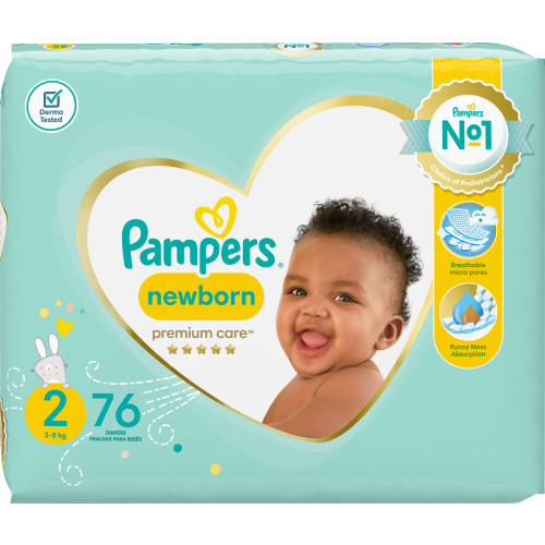 pampers new baby 2 76 szt