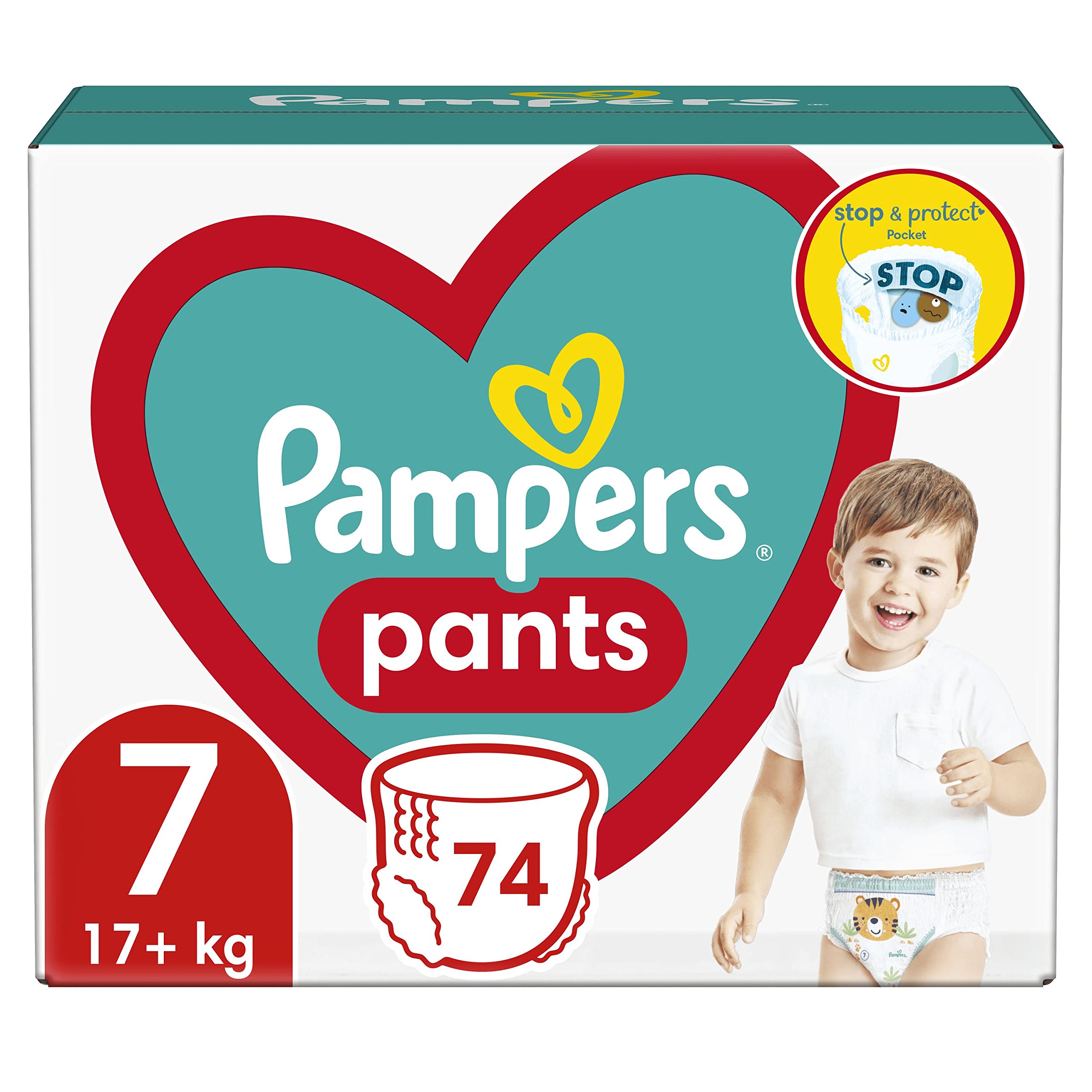 pampers pants tasiemka z tylu