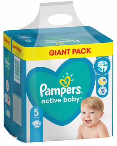 pampers 64 szt