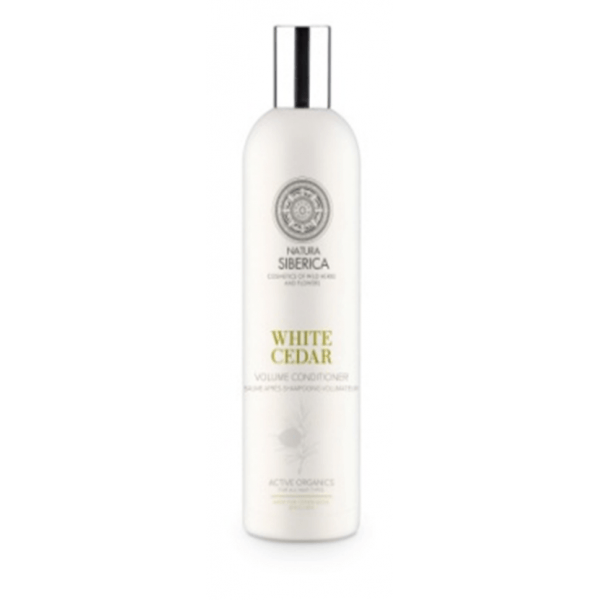 natura siberica white cedar szampon zwiększający objętość
