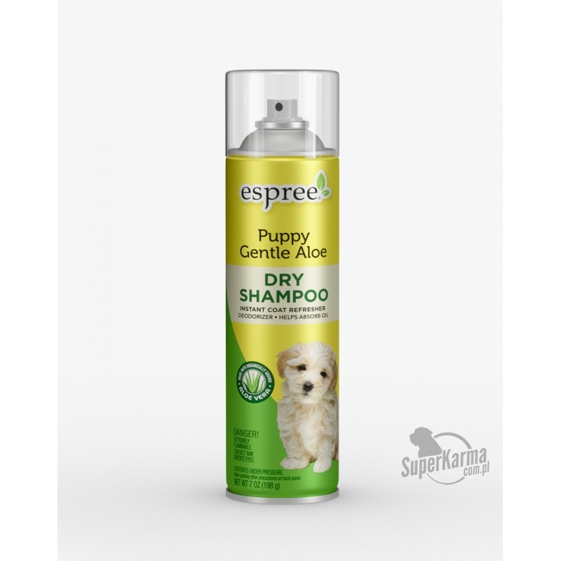 szampon w sprayu dla psa