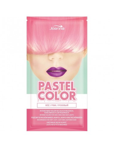 joanna pastel color szampon koloryzujący w saszetce róż 35 g