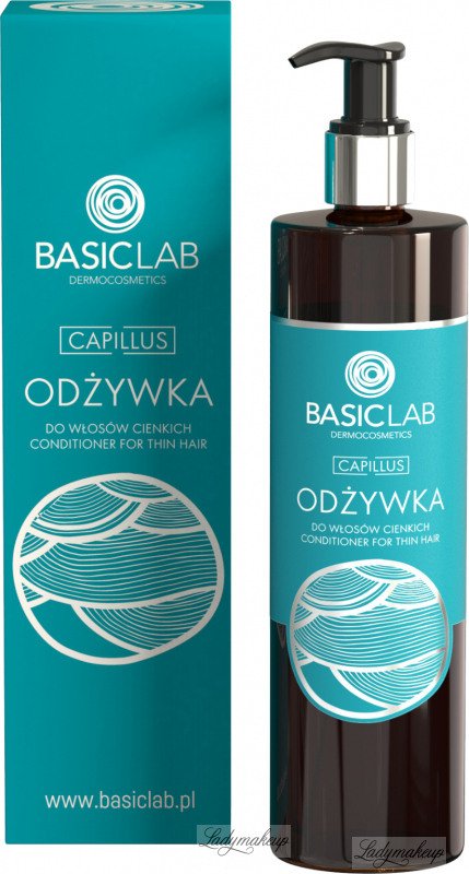 basiclab szampon do włosów cienkich