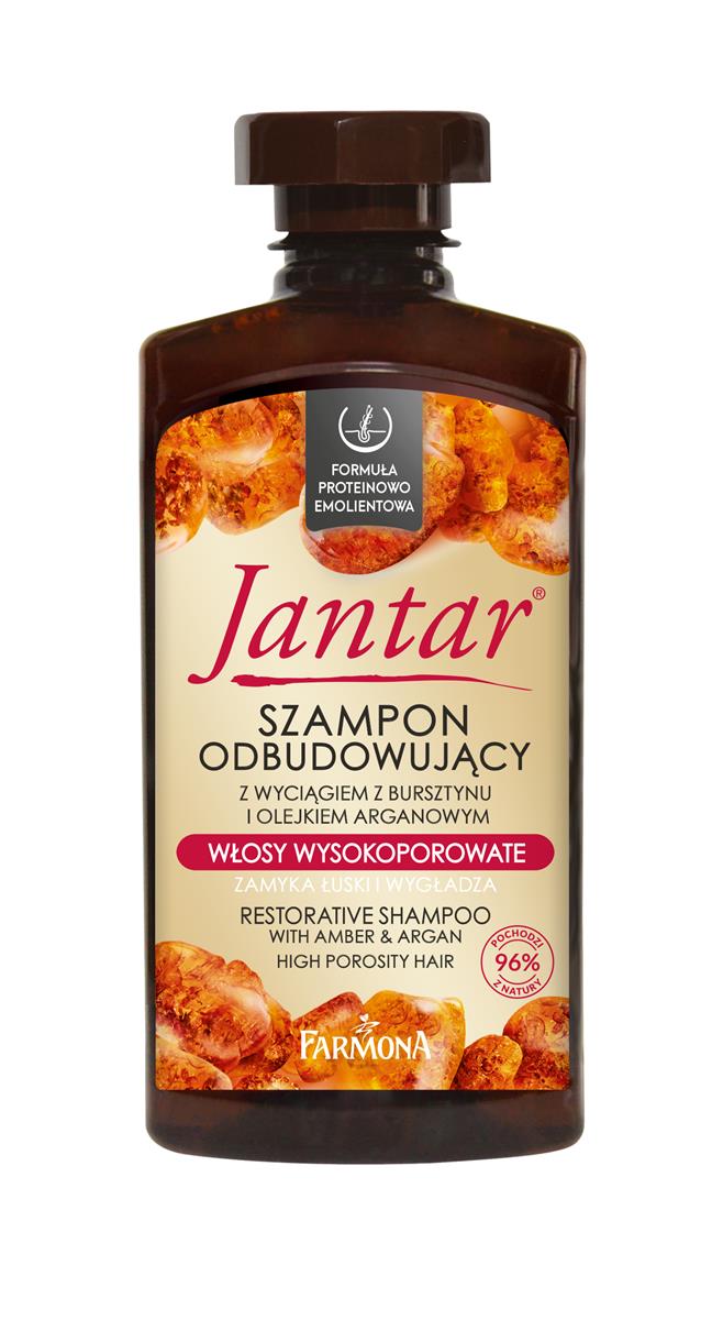 jantar do włosów szampon