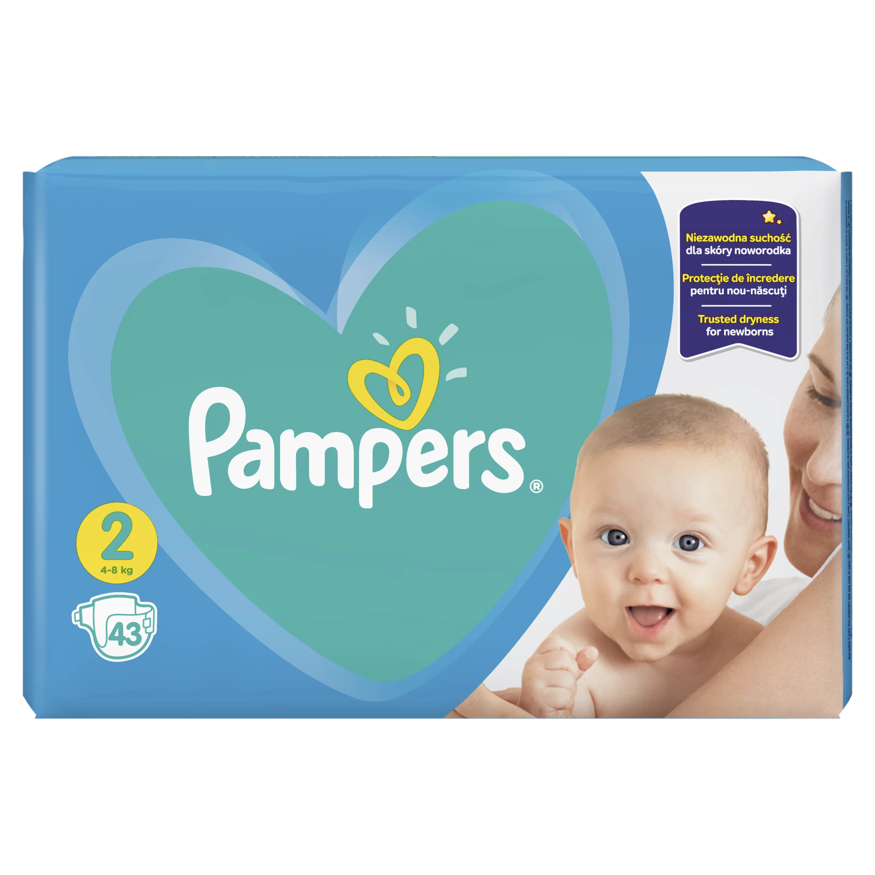 pampers pieluchy new baby 1 43szt.