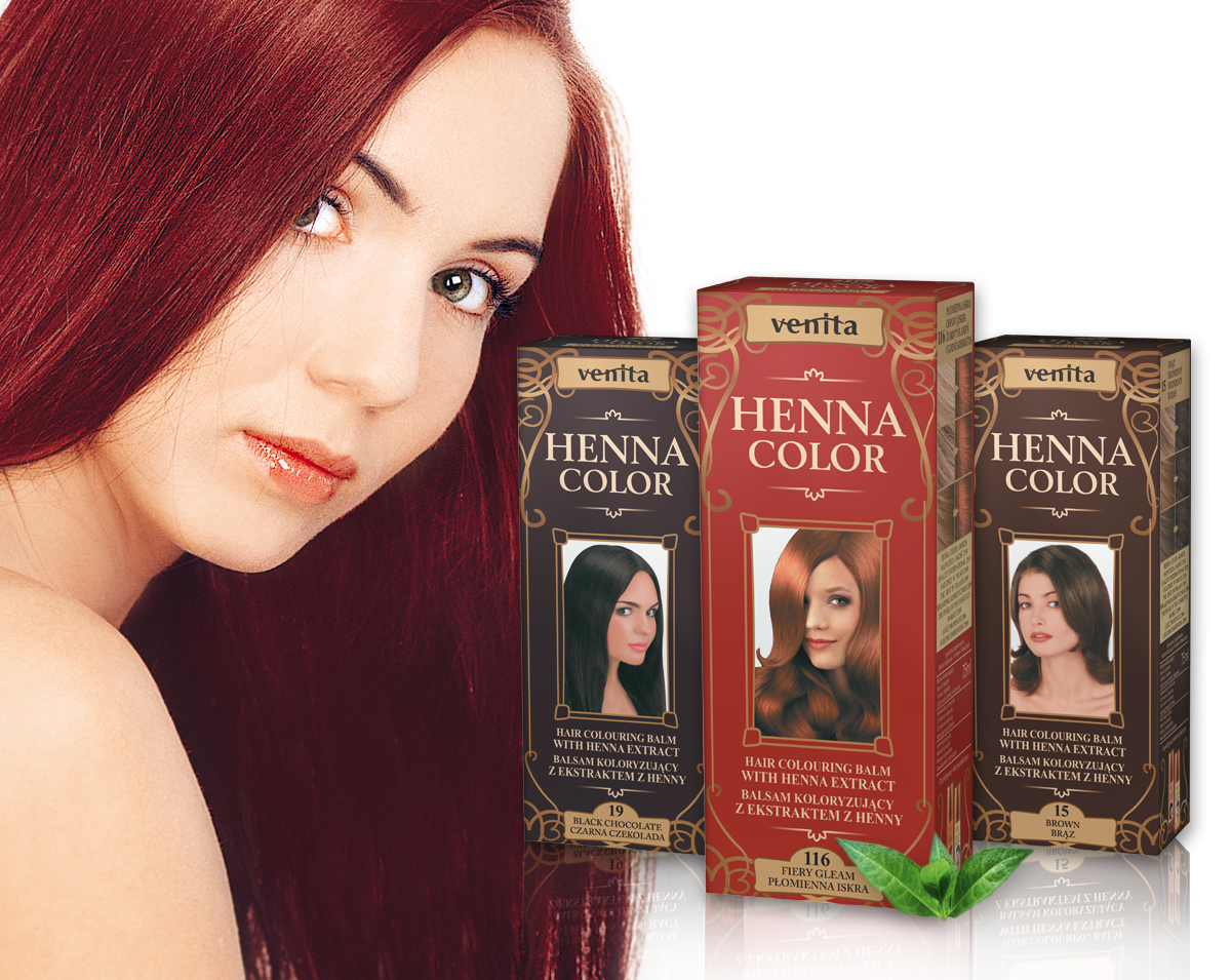 venita henna color szampon do włosów black