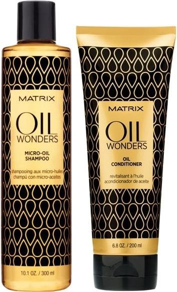 matrix oil wonders zestaw szampon odżywka 1000ml