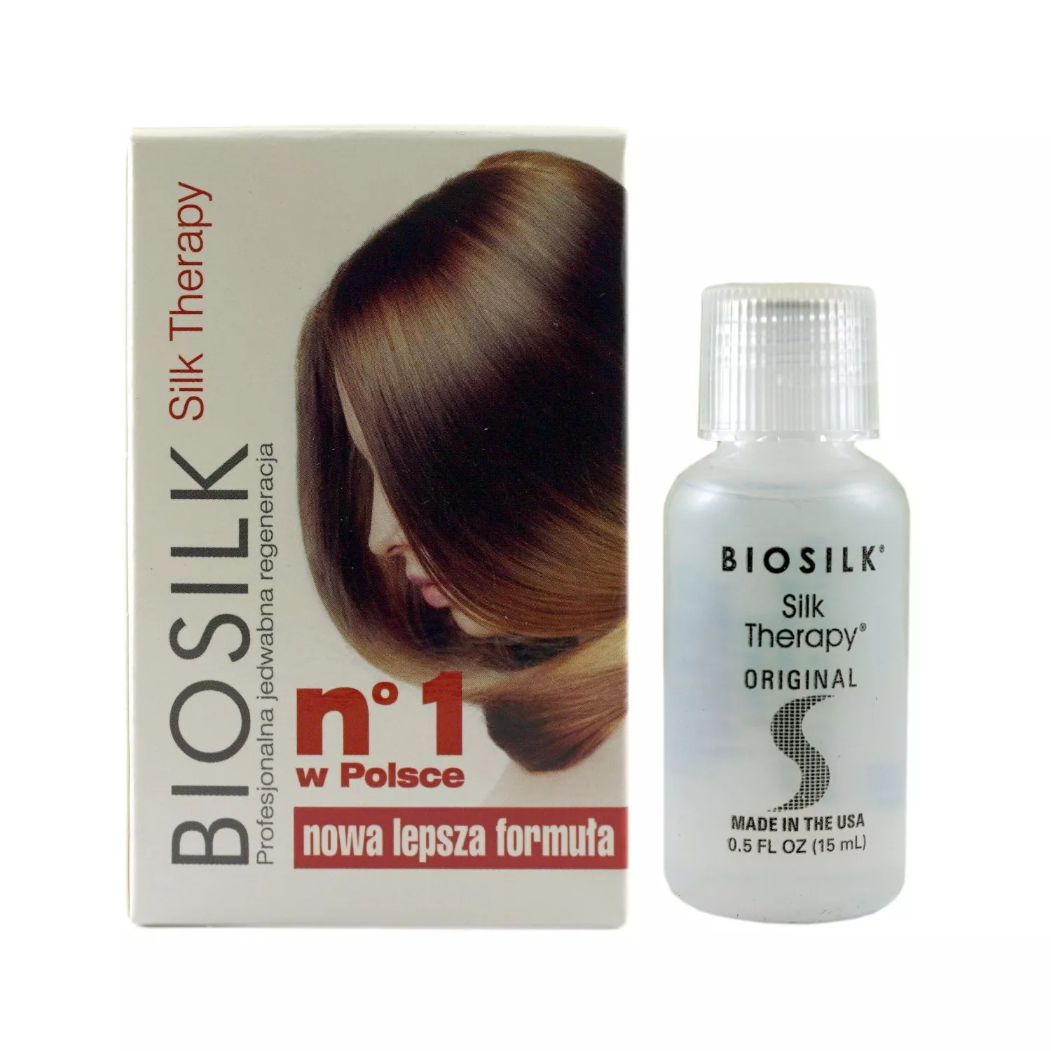 biosilk silk therapy odżywka do włosów regenerująca 15 ml