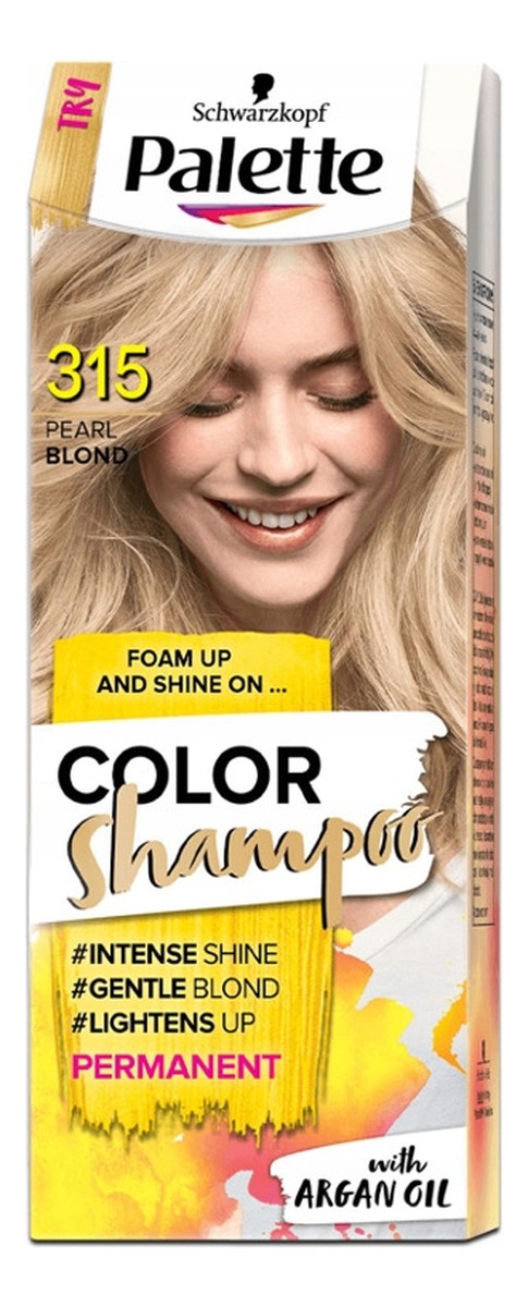 szampon koloryzujący palette perłowy blond opinie
