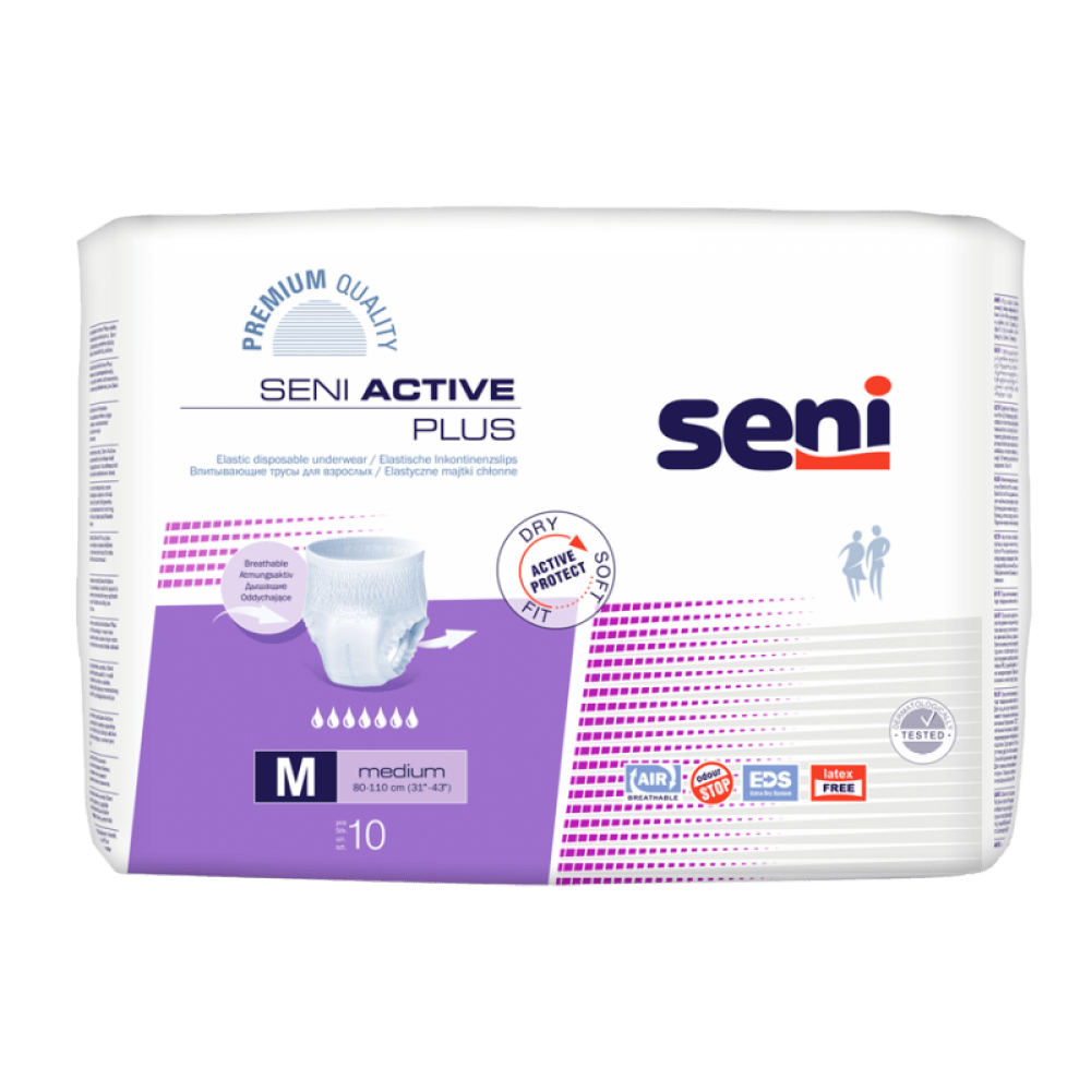 pieluchomajtki seni active plus m