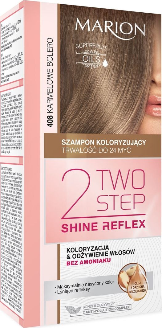 marion szampon koloryzujący two step shine reflex