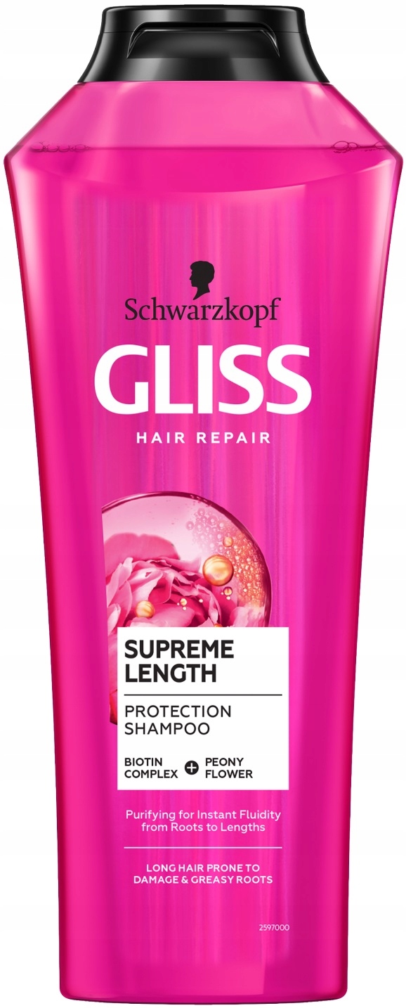 gliss kur szampon do włosów przetłuszczających