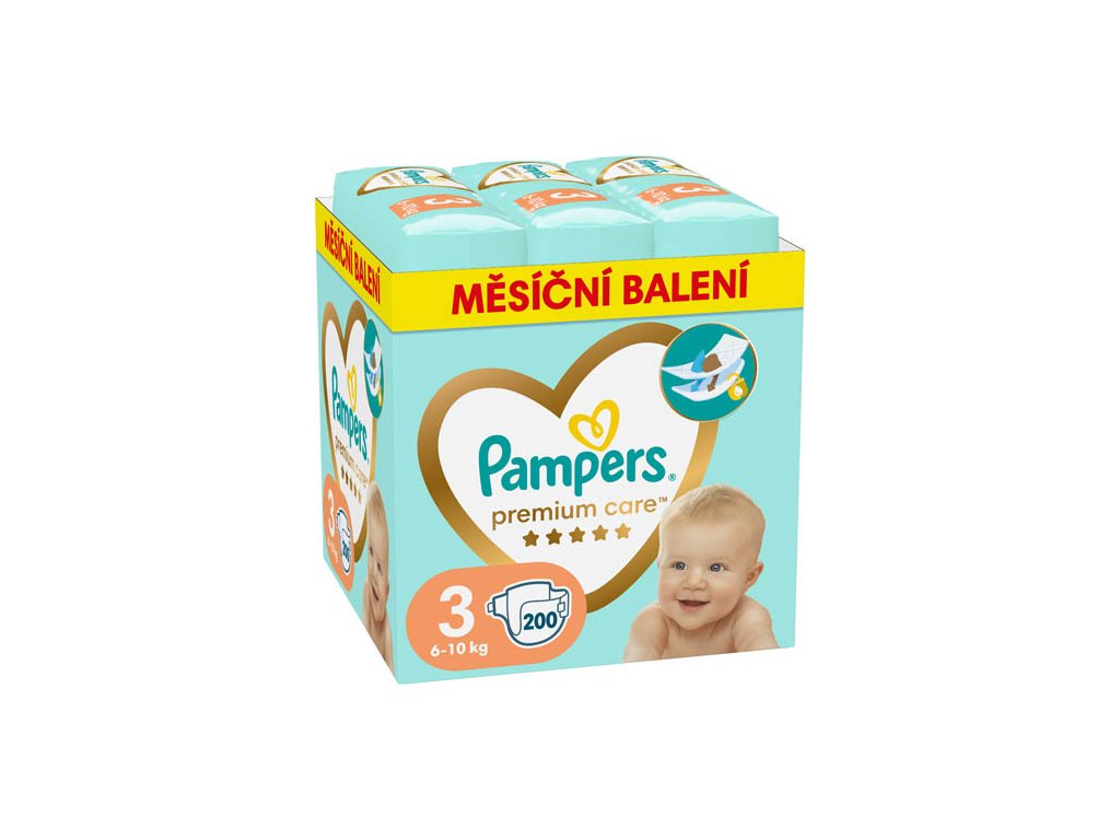 opakowania pampers premium care