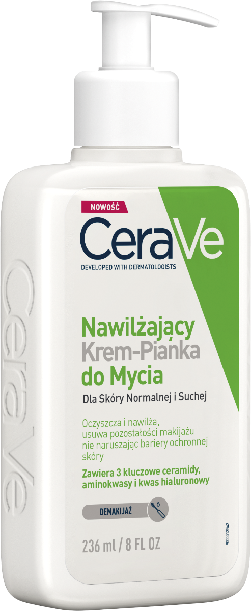 pianka do mycia twarzy nawilżający